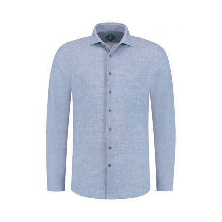 PIQUE PERFORMANCE MEL. 018 LICHT BLAUW