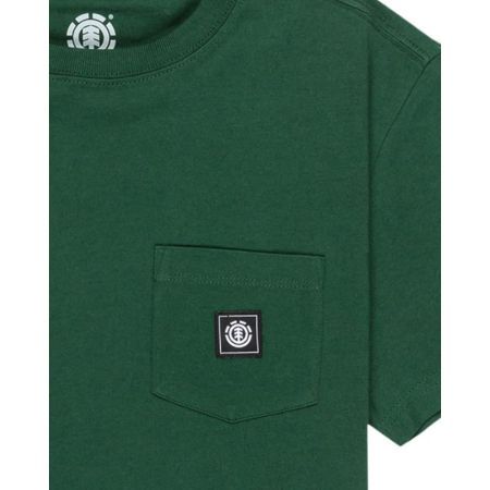 ICON LABEL POCKET SS Y GSL0 DARK GREEN