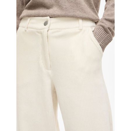 VIKITA RW WIDE CORDUROY PANTS 177853 Birch