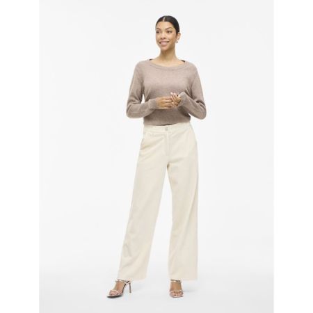 VIKITA RW WIDE CORDUROY PANTS 177853 Birch
