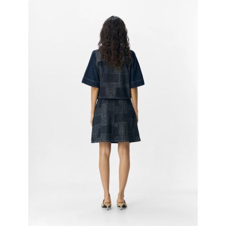 OBJWARA DNM RE SHORT SKIRT CC3 183500 Dark Blu