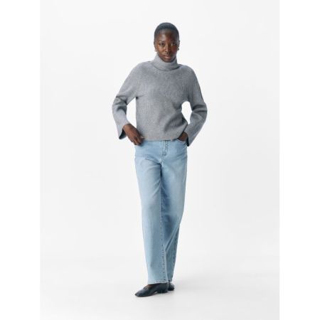 OBJVIOLA LS LO ROLLNECK KNIT N 180575 Medium G