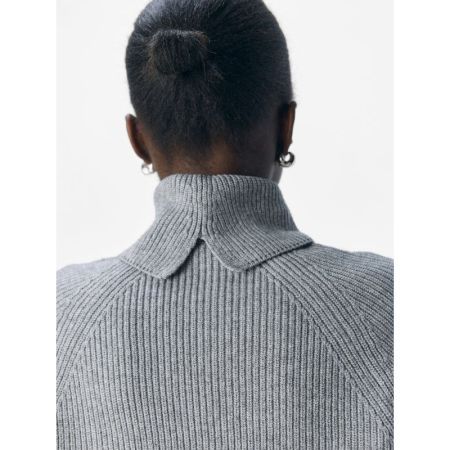 OBJVIOLA LS LO ROLLNECK KNIT N 180575 Medium G