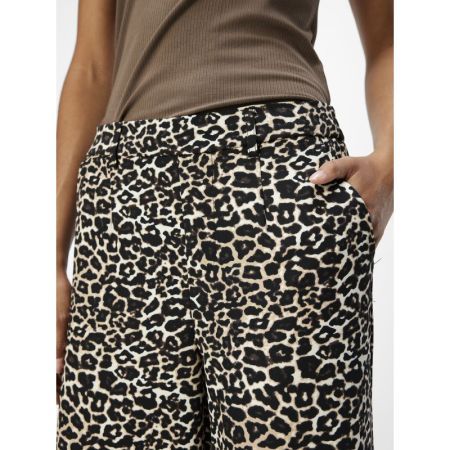 OBJALBA LISA WIDE PANT PRINT N 183561001 Humus