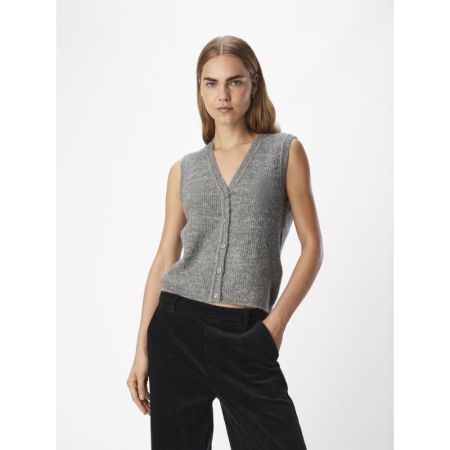 OBJDIANA RE V-NECK KNIT VEST N 180575 Medium G