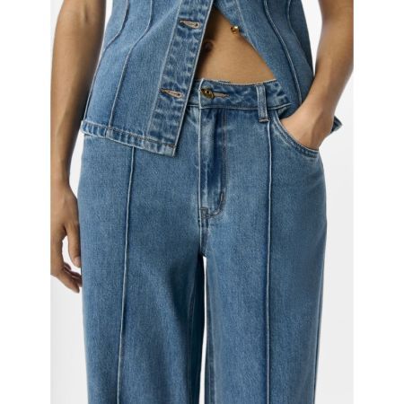 OBJMOJI DIVONA MW WIDE JEANS 1 179832 Medium B