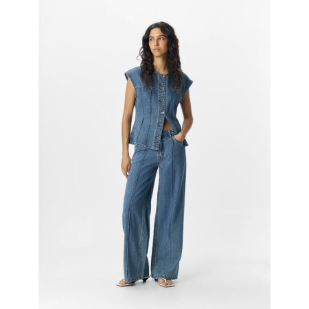 OBJMOJI DIVONA MW WIDE JEANS 1 179832 Medium B