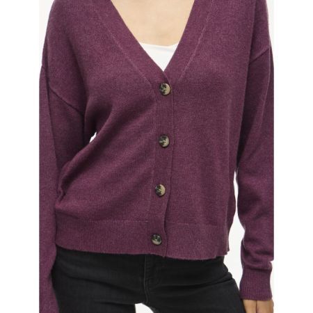 VIRIL V-NECK KNIT CARDIGAN - N 198186001 Fig/D