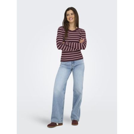 ONLLOUISA LS PULLOVER KNT 294415007 Mauve