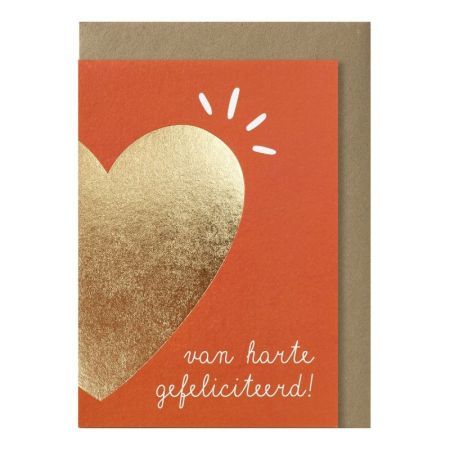 groot hart goud -