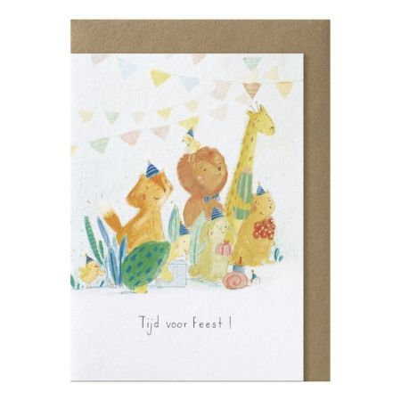 Tijd voor feest! - dierenfeest -