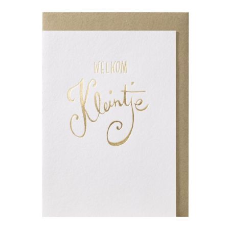 Welkom kleintje -