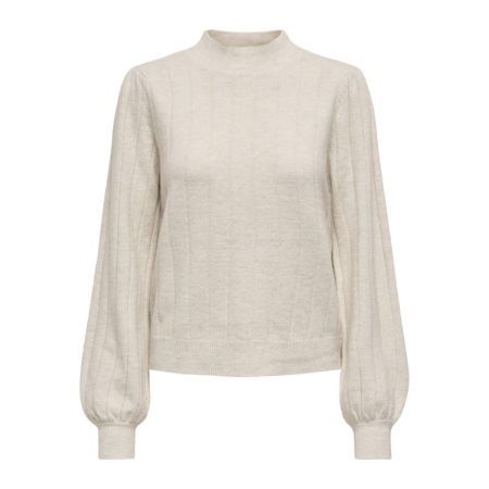 ONLFIRENZE LS HIGHNECK PULLOVE 196844001 White