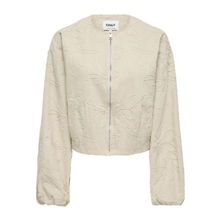ONLISABELLA EMB. BOMBER JACKET 189959 Pumice S