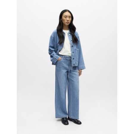 OBJROSIE MW WIDE JEANS NOOS 178832 Light Bl