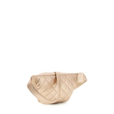 QUILTING BUMBAG LTGD LIGHT GOLD
