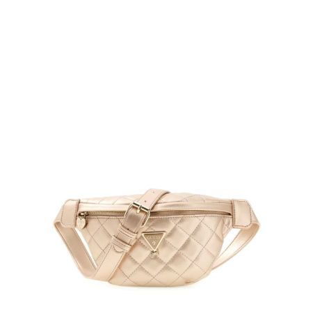 QUILTING BUMBAG LTGD LIGHT GOLD