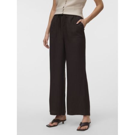 VMMELANEY HW LOOSE PANT WVN NO 297957 Chocolat