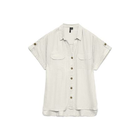VMBUMPY SS SHIRT AOP WVN NOOS 175598005 Snow