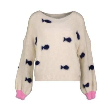 Beige/navy