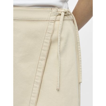 OBJROSIE MW DENIM SHORT WRAP S 178433001 Birch