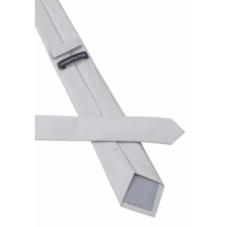 TIE SOLID 35 LIGHT GREY