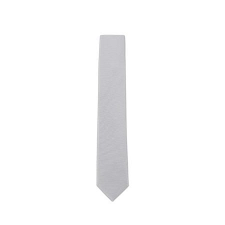 TIE SOLID 35 LIGHT GREY
