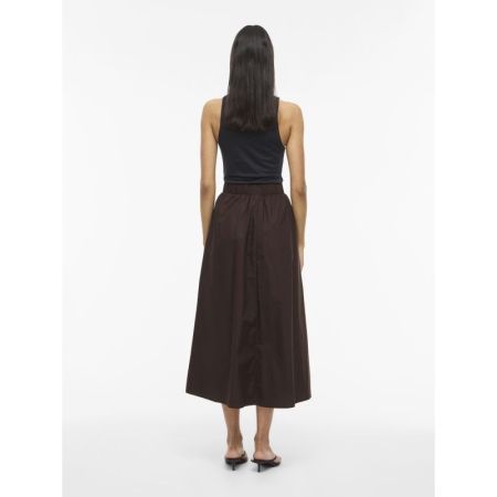 VISOPHIE HW ANKLE SKIRT - NOOS 196326 Coffee B