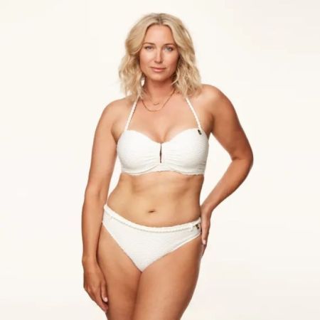 TIDE LINE STRAPLESS BIKINI IVORY