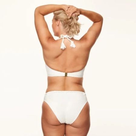 TIDE LINE STRAPLESS BIKINI IVORY
