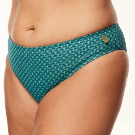 CHINESE FAN RIO BRIEF 008 TURQUOISE/AQUA