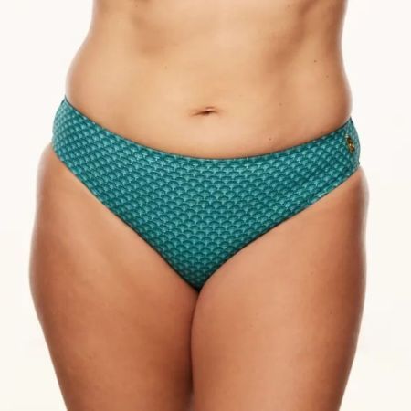 CHINESE FAN RIO BRIEF 008 TURQUOISE/AQUA