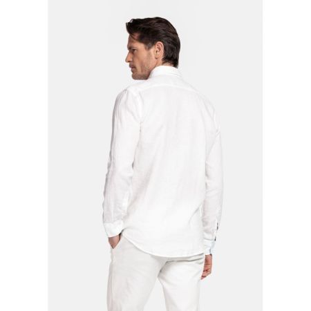 IVY LONG SLEEVE BUTTON DOWN 10 BRIGHT WHITE