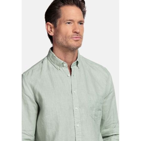 IVY LONG SLEEVE BUTTON DOWN 71 GREEN