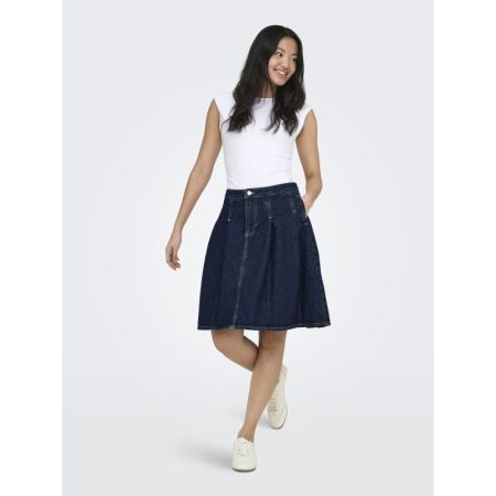 ONLMIRA CAPSL RUCHING TOP JRS 177991 White