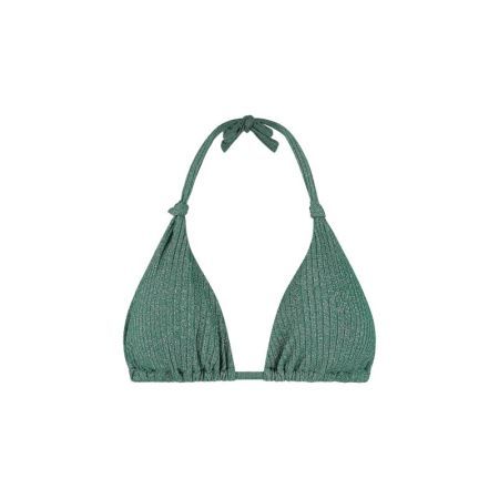 PADDED TOP 751 GREEN GLITTER