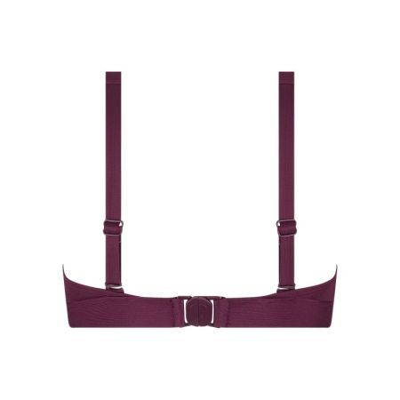 TRIANGLE BUCKLE PUSH-UP 1452 Wine Red