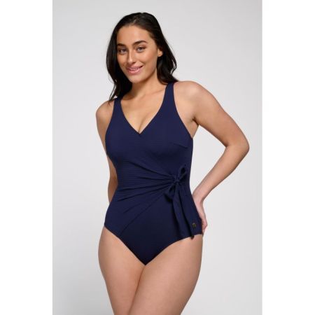 V-NECK PADDED 1640 Ink Blue