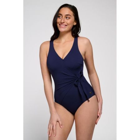 V-NECK PADDED 1640 Ink Blue