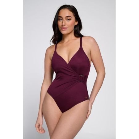 BUCKLE PADDED 1452 Wine Red