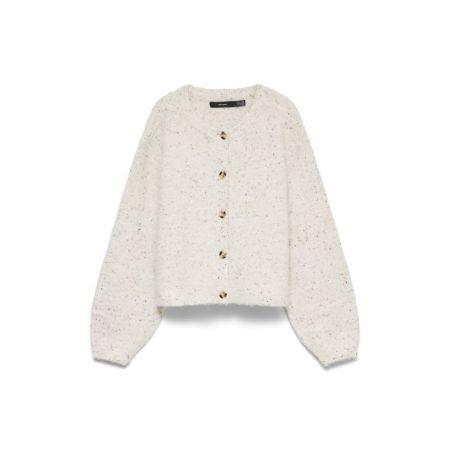 VMETTA LS O-NECK CARDIGAN 222913001 Birch