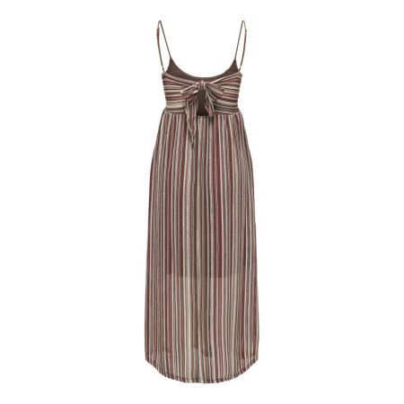 ONLSANDY LONG DRESS JRS 286415003 Choco