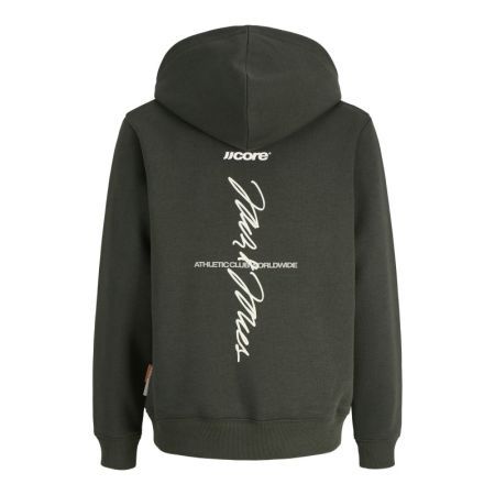 JCOCLUB BACK SCRIPT SWEAT HOOD 176651001 Peat/