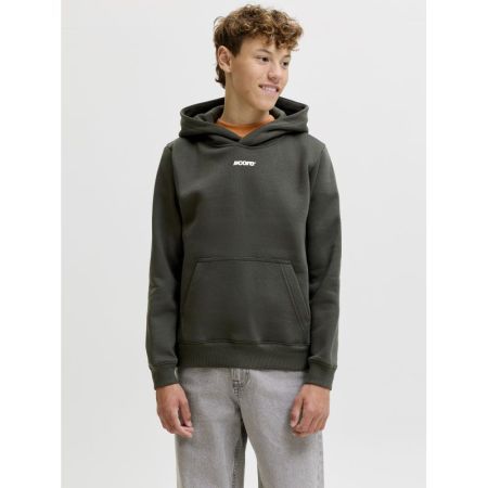 JCOCLUB BACK SCRIPT SWEAT HOOD 176651001 Peat/