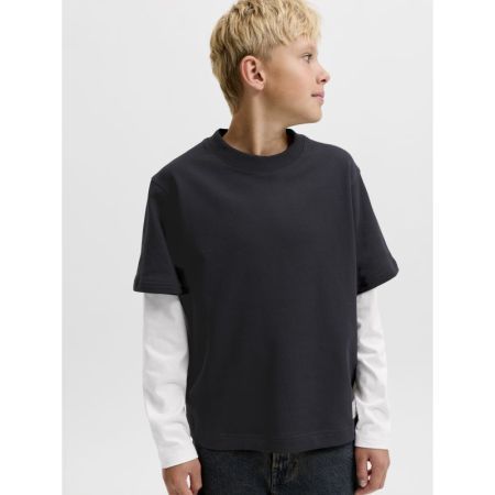 JCOECHO DOUBLE LAYERED SWEAT C 178012 Black