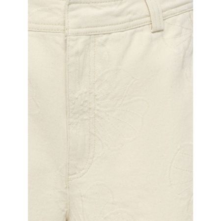 JDYHAVANNA HW EMB ECRU SHORTS 234755001 Ecru/