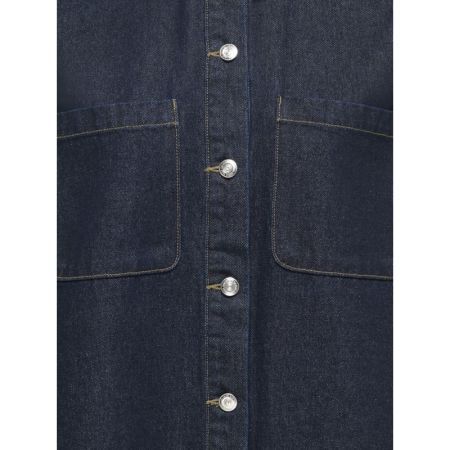 ONLVERA LS CHECK DNM SHIRT SIJ 177938 Dark Blu