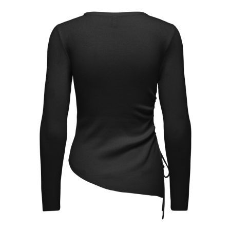 ONLMIL LS ASYMMETRIC O-NECK KN 177911 Black