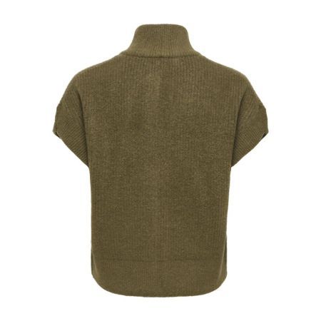 ONLBIANCA SL HIGHNECK ZIP VEST 180063001 Beech