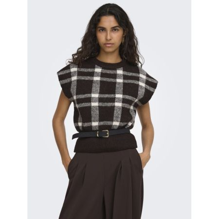 ONLCARLA SL JQ O-NECK KNT 237375001 Coffe